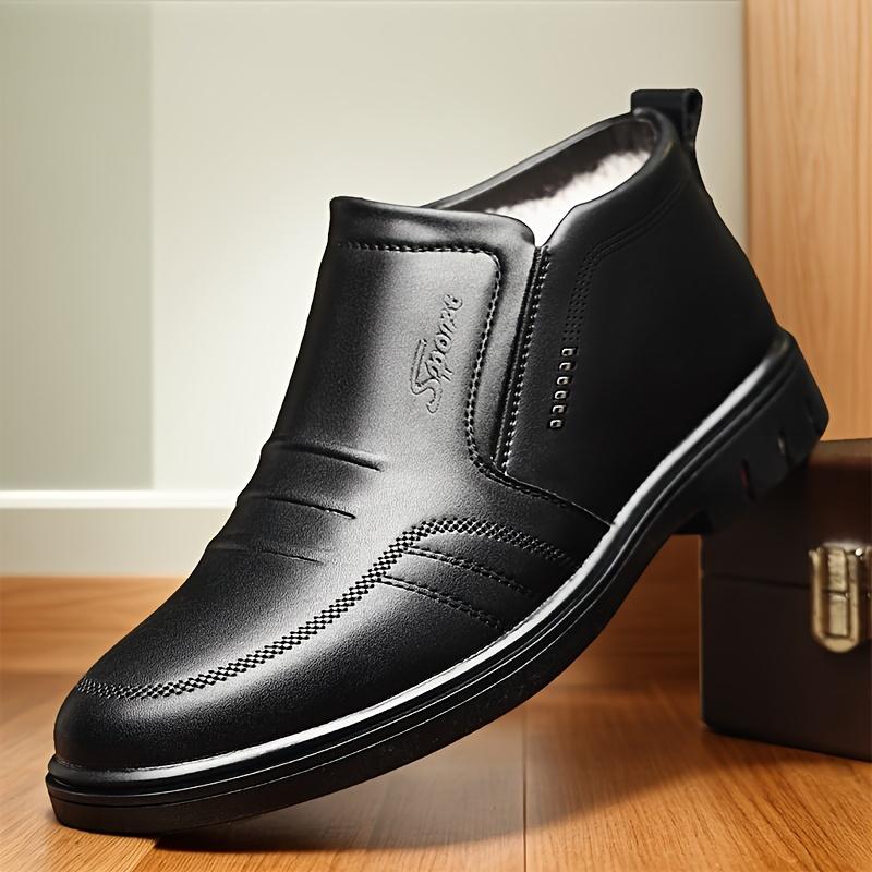 TEMU Winter Men's Lined Warm Shoes 5853