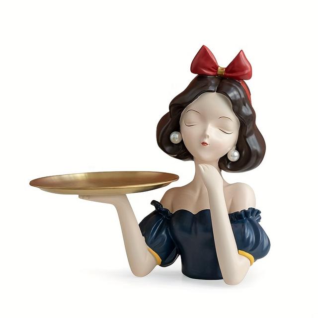 TEMU صينية تنظيم العطور من مجوهرات Princess، رفيق للمجوهرات وأحمر الشفاه، صندوق تخزين مجوهرات فاخر، صواني مجوهرات