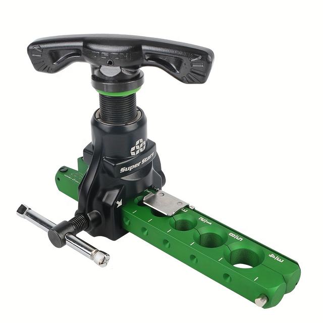 TEMU 1 db Excentrikus csőtágító szerszám, dörzsár, kiszélesítő szerszám ST-806A, rézcső kiszélesítő szerszám, hűtőszerszámok, rézcső tágító