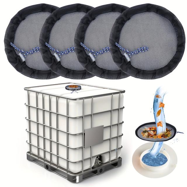 TEMU Set Of 4, Outdoor Water Ibc Tote Accessory Mesh Cover.