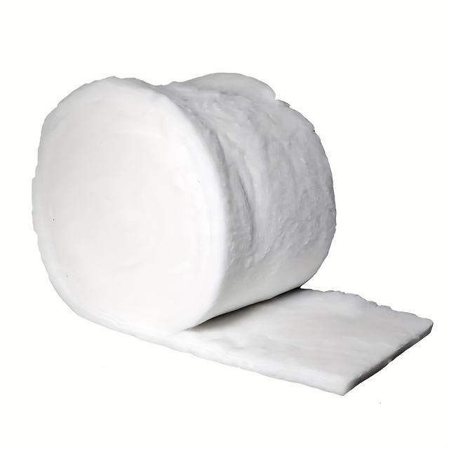 TEMU 1 Roll Campervan Insulation Camper Polyester Fibre - 50mm X 500mm X 10m, 5cm Thick, Universal Fit, Soundproof & Thermal Insulation Material