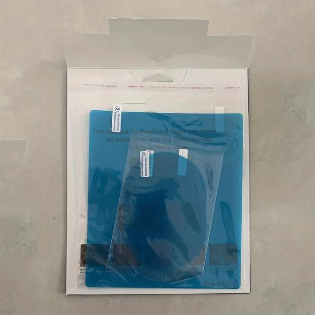 TEMU 차량용 후방 거울 & 사이드 윈도우 방수 안개방지 필름 세트 - 고화질 방수 스티커, 쉬운 설치, 모든 차량에 적합, 비 오는 날 운전 시야 향상