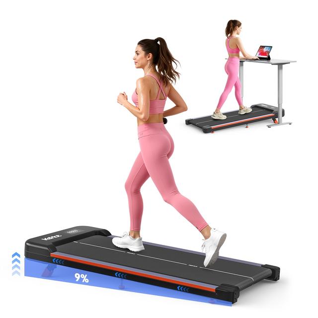 TEMU Bieżnia, chodzik, łatwa obsługa zdalnego sterowania z muzyką, wyświetlacz LED, pas bieżnia 37.5X90 cm, nie wymaga montażu, idealna do treningów w domu i relaksu w biurze, bez baterii