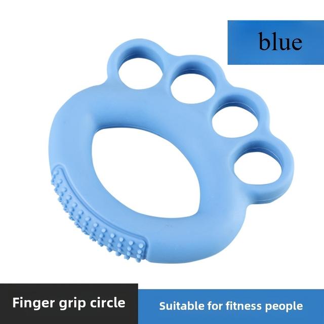 TEMU 1pc Smconcern Silicone Finger Exerciser - Grip Strengthener & Muscle Trainer For , Comfortable Claw-shaped Design With , Ideal For Use