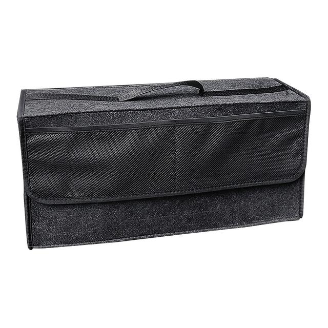 TEMU حقيبة تخزين جديدة لعام 2024 من ماركة KJOY مع جيوب شبكية خارجية إضافية - حقيبة تخزين قابلة للطي ومحمولة لتخزين السيارة والمنزل والتخزين الخارجي