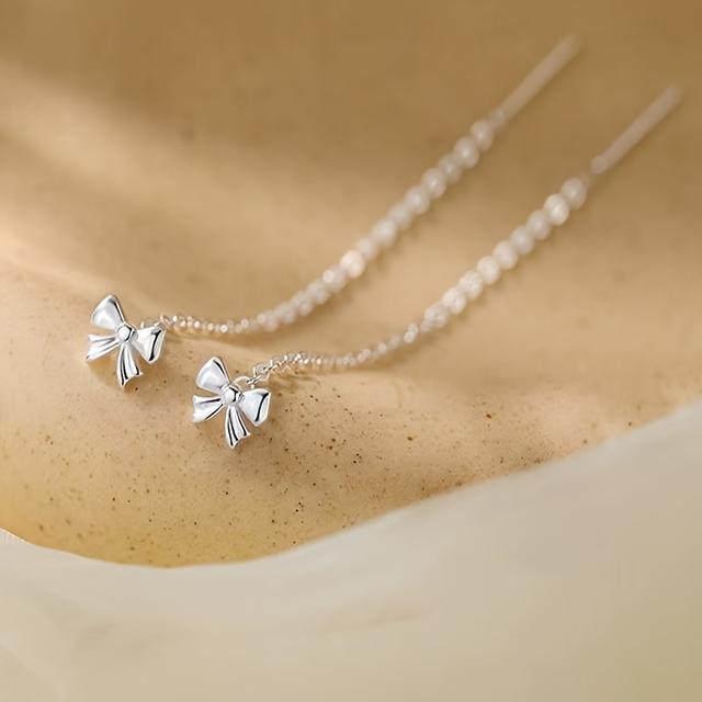 TEMU Kolczyki z frędzlami na druciku, długie, nowy styl, uniwersalne i hipoalergiczne akcesoria