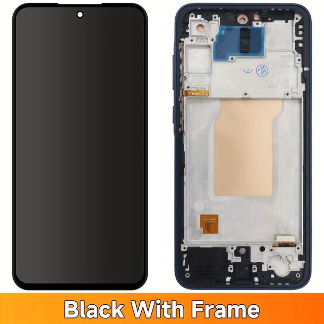 TEMU For Galaxy A35 5g Sm-a356b A356e A356b/ds Touch Screen Digitizer Assembly With Frame 6.6 Inch Lcd Display Compatible - Gift For Kits