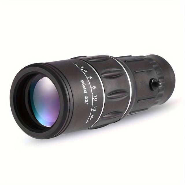 TEMU A Monocular Featuring High-definition Optics, Made From Rubber Material And Equipped With An Fmc Lens, Ideal For Activities Like Camping, Hiking, And Birdwatching