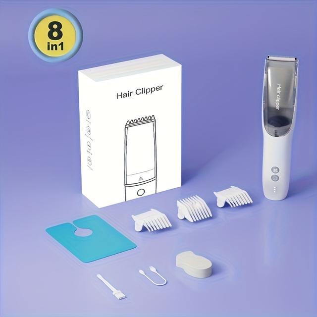 TEMU Rtics Kids & Teen Electric Hair Clipper Suitable For & - Smart Vacuum Hair System With Blower, Usb- Lithium Battery, Haircut Kit For ' Grooming (ideal For & Travel)