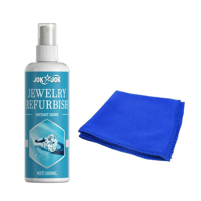 TEMU Ring And Bracelet Deoxidizing And Refurbishing Agent, Silvery Oxidation Reduction Cream, Brightening Care, Gentle And Long-lasting, Polishing And Buffing Silvery Jewelry To Restore Its Shine.