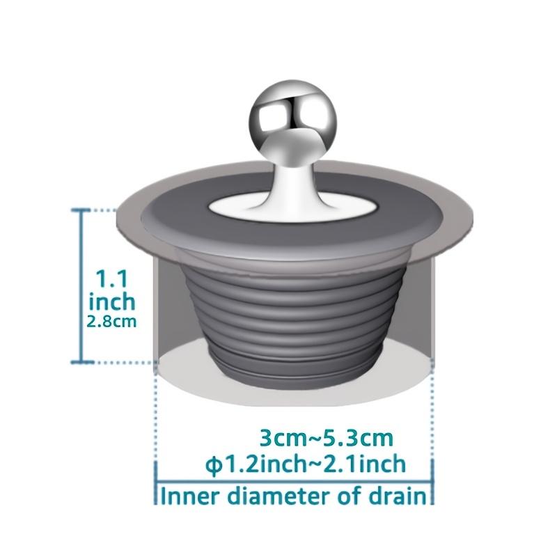 TEMU Bathtub Drain Plug, Bathtub Stopper, Universal Bathroom Sink Plug, Bathtub Plug