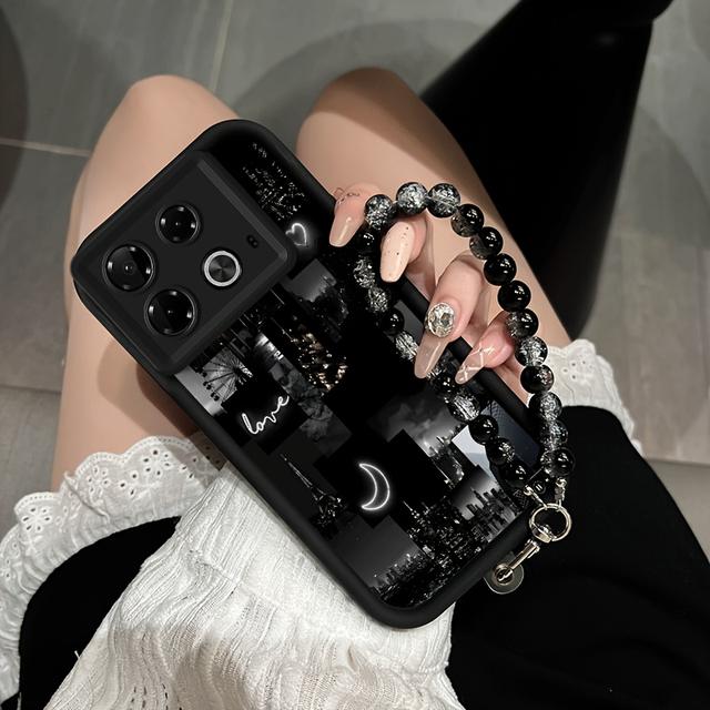 TEMU Funda para teléfono: compatible con Infinix Note 40 4G, cordón, diseño creativo y lindo con grafiti Urban , funda protectora multifuncional, , antigolpes, duradera, accesorio de moda para móvil