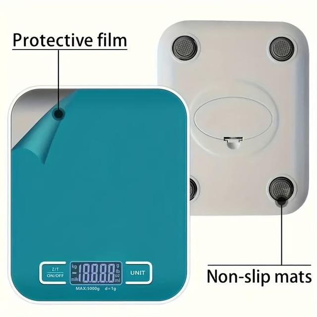 TEMU Scale, A Gram Weight Scale, A Food Scale, A High-, An Electronic Coffee Scale, A Digital Kitchen Scale, And A Baking Scale - Tools.