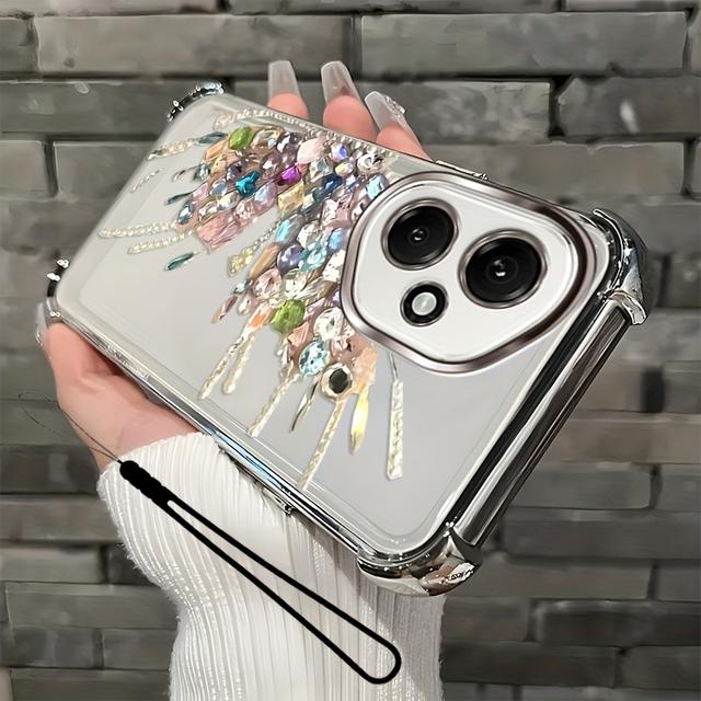 TEMU Funda para Teléfono - Una Funda Compatible con el Honor 400, con un Cordón para Teléfono y un Diseño Elegante de . Esta Funda y Protectora Diseñada para Prevenir Caídas un Regalo Ideal para Ella