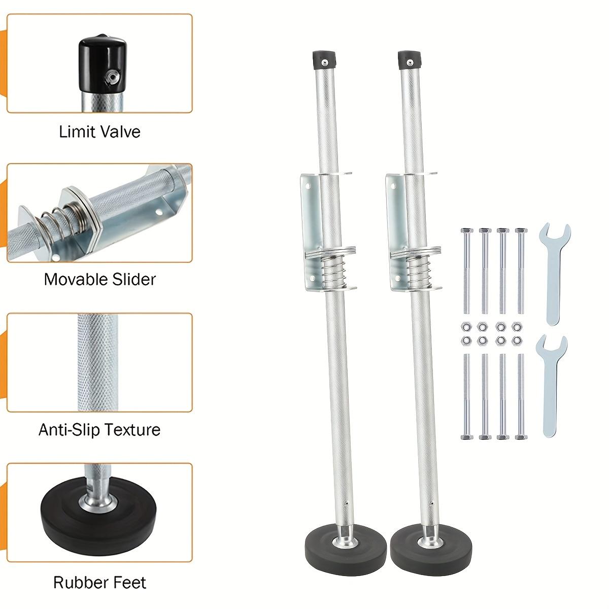 TEMU Pair Ladder Leveler For Stairs Adjustable Extension Ladder Leg Floor Leveler, Ladder , Ladder Accessory Tools, 330lbs Loading Capacity, For Straight & Telescopic Ladders