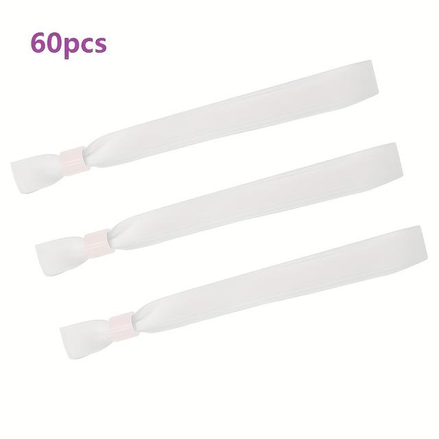 TEMU 60pcs Wristband Bar Wristband Music Festival Wristband Advanced Belt Wristband Fashion Wristband Pie Wristband Sign In Wristband Fashion Wristband