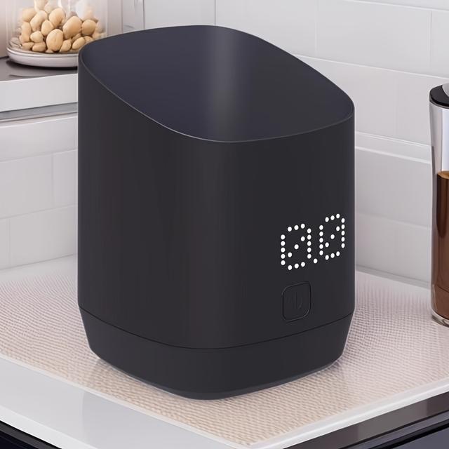 TEMU Digitale Kaffeewaage | Espresso Waage mit LED-Anzeige, 0,1g Kaffeebohnenwaage, Mahlbecher