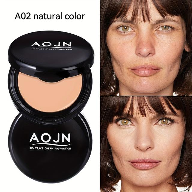 TEMU Oil-control Long-lasting Concealer Powder - For Tones, Natural Finish, 24-hour Waterproof,