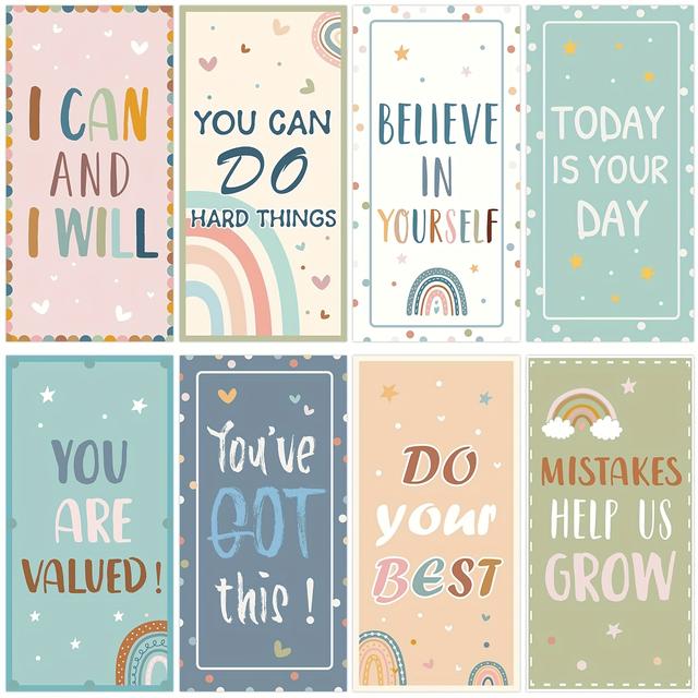 TEMU Surround 8pcs Fluorescent Light Covers With 80 Magnets Decorative For Classroom Ceiling Light 4 X 2 Feet Magnetic Light Covers Filter For Office Hospitals & Home Drop Ceiling Supplies (positive)