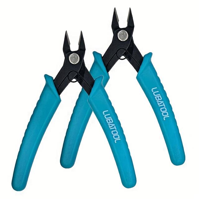TEMU Precision Wire Cutter, Electronic Flush Cutting Tool, Side Cutter Pliers For Jewelry And Modeling - Metal, , No Power Needed
