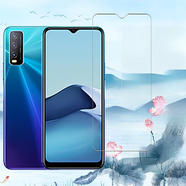 TEMU 2ks 9H, HD, Ochrana proti otiskům prstů, Prachotěsná, Protipadová Tvrzená Fólie na Mobilní Telefon, Vhodná Y33/Y32/Y76 5G/Y21/Y52 5G/Y72 5G/Y20 2021