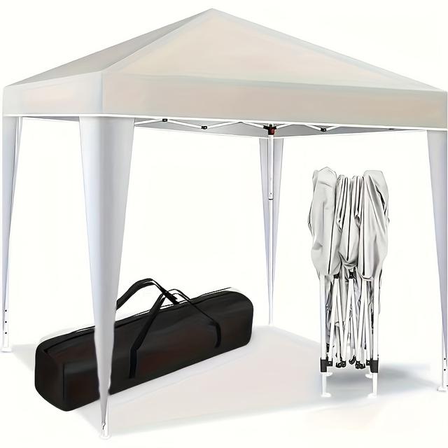 TEMU خيمة خارجية - سهلة التركيب ومحمولة مع مسامير، خفيفة الوزن ومناسبة للتخييم والحفلات والأسواق والحدائق - تناسب صندوق السيارة - مثالية للعائلة والأعراس والنزهات