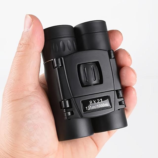 TEMU Compact Binoculars, With A Waist Bag And Lanyard, High-magnification Mini Pocket-sized Binoculars, Ideal For Adults, Birdwatching, Concerts, Theater Performances, Opera Shows, Travel, And