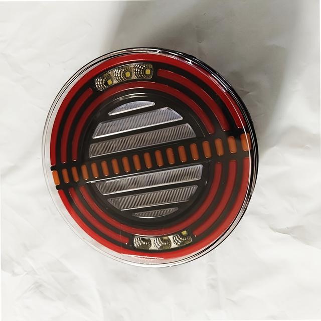 TEMU 1ks LED Dekorační Světlo Hamburger – Víceúčelové Zadní Světlo Vhodné pro Cestovní Auta, Nákladní Vozy a Rekreační Vozidla