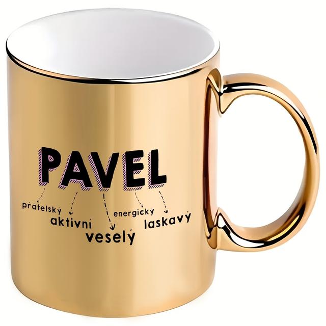 TEMU 1pc Creative Pavel, Friendly, Active, , , Loving Mug, Ceramic, 11oz Large Capacity, Office, Home, Study, Coffee Shop, Gifts, Festival Giveaways, Microwave Safe, Gift Mug