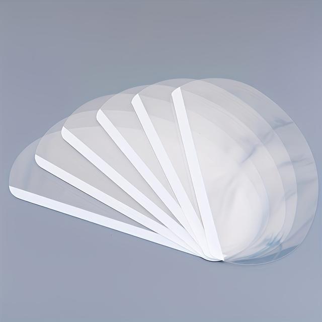 TEMU Professional 50pcs Hair Bang Stickers, Disposable Bang Stickers For , Dyeing, And Oil Treatments, Face Cover, Suitable For Hair Salons, Universal Styling Tool