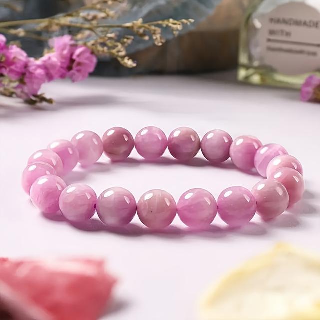 TEMU Pink Bracelet Suitable For Men And Women Birthday Gifts, Thanksgiving Gifts, Christmas Jewelry Accessories For