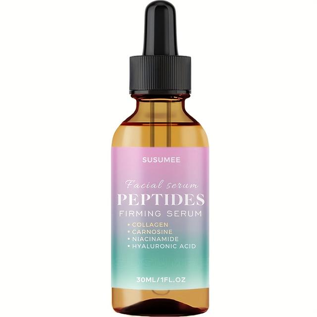 TEMU Пептидний серум для пружності шкіри, з колагеном, карнізином, ніацинамідом, для пружності та зволоження, 30 мл/1 рідка унція