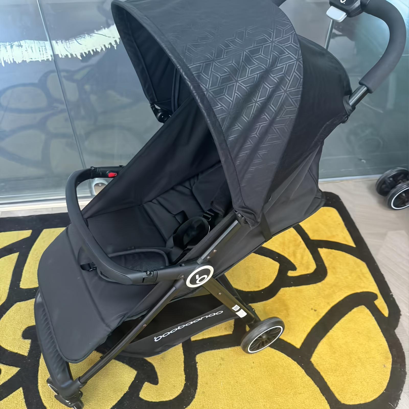 TEMU Baobaohao A2 Lightweight Baby Stroller, Compact Travel Stroller For Infants And Toddlers, Portable One-hand Fold Stroller With Reclining Seat, Foldable Carry-on Stroller For Airplane Travel