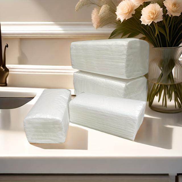 TEMU 4 Packs Of Towels, 400 Extra Thick Sheets, 800 Toilet Paper Rolls, Home Paper, Facial Tissues, Soft And Comfortable Hand Towels For Dormitories, And Absorbent Toilet Paper Budget-friendly