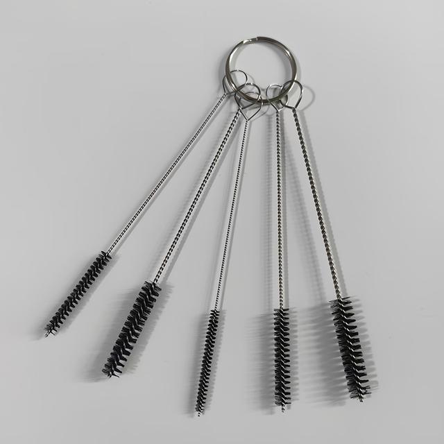 TEMU Cleaning Brush, Easy To Clean, Sturdy And Durable, Mini Cleaning Brush Set, Suitable For Cleaning Spray Guns, Keyboards, Pipe Cleaning Brushes, Straw Cleaning Brushes, And Small Crevice Cleaning