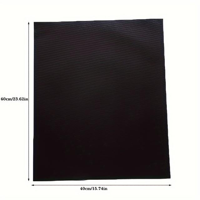 TEMU 1pc Bbq Mat, Heat Resistant, , Easy To Clean, Reusable, Suitable For Outdoor Camping And Grilling