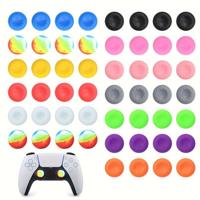 TEMU 104/52 db Szilikon Védősapka Joystick Gombokhoz, Gomba Fej Védő, Kompatibilis a Legtöbb Kontrollerrel