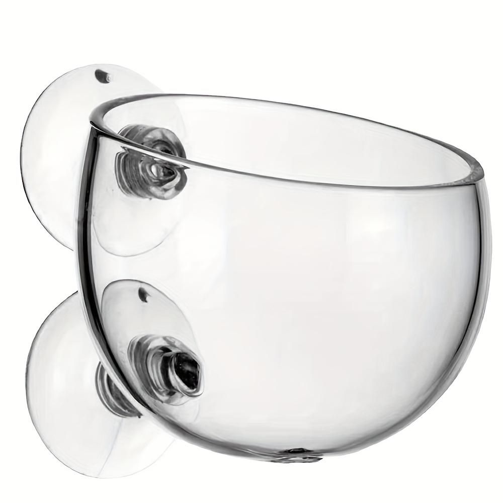 TEMU Landscaping Pot Glass Aquatic Plant Cup Aquarium Aquatic Plant Soil Breeding Cup Aquatic Plant Pot Crystal Glass Aquatic Plant Cup Cultivation