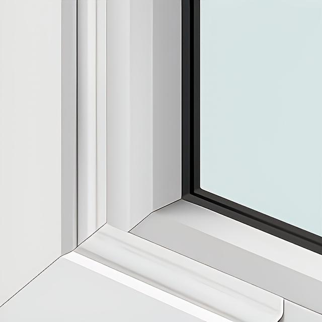 TEMU شريط لاصق ذاتي لإغلاق النوافذ مقاوم للظروف الجوية - مصنوع من البلاستيك، مقاوم للماء والرياح والصوت. هذا الشريط مصمم لحماية من الرياح والغبار والمطر وتقليل الضوضاء