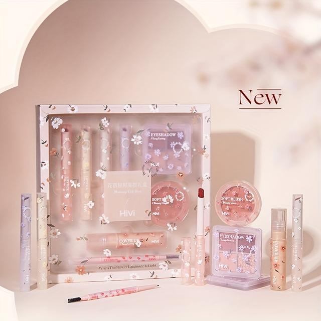 TEMU Teljes virágmintás szépségápolási ajándékdoboz készlet anyáknak, feleségeknek és nőknek, tökéletes anyák napi ajándéknak