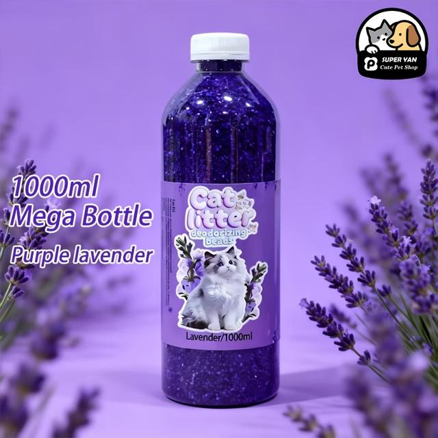 TEMU New 1000ml Pet Cat Litter Deodorizing , Litter Box Deodorizer, Cat Litter Deodorizing Companion, Deodorizing Beads, Air Freshener, Pet Deodorizing Supplies, Super Large Size