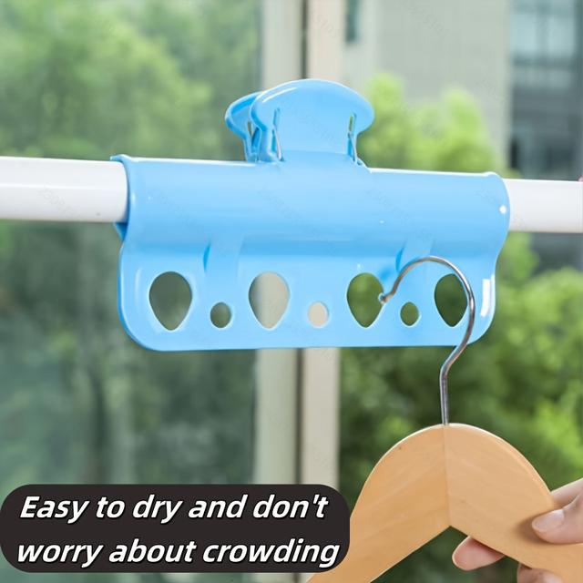 TEMU Multifunctional Windproof Clothespin | Durable Plastic, Portable For Bedding And Clothing, Suitable For Indoor And Outdoor Use, Anti-slip Design, Clothes Pins