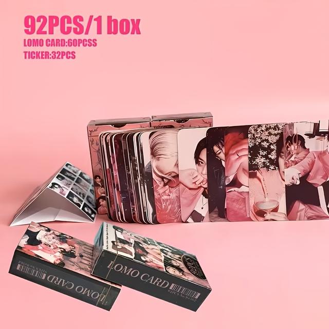 TEMU 92pcs K-pop Skz Style Double-sided Photo Cards | 'do It' Album, Collectible Postcards For Decoration And Collecting, Perfect Gift For Fans