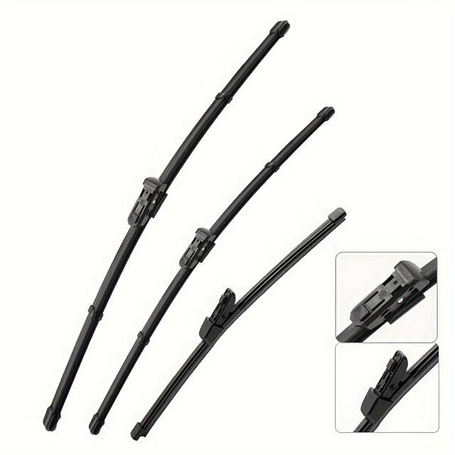 TEMU Wischerblätter LHD Vorne & Hinten Set für Skoda Octavia 5E A7 Kombi 2013 - 2018 Windschutzscheibe Fenster 24"19"14