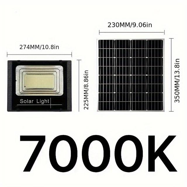 TEMU مصباح إضاءة شمسي LED، مقاوم للماء، مناسب للديكور الخارجي والحديقة، مع كابل بطول 10 أمتار، مناسب لتزيين العطلات، والخزانات، والحديقة، والمرآب، والفناء.