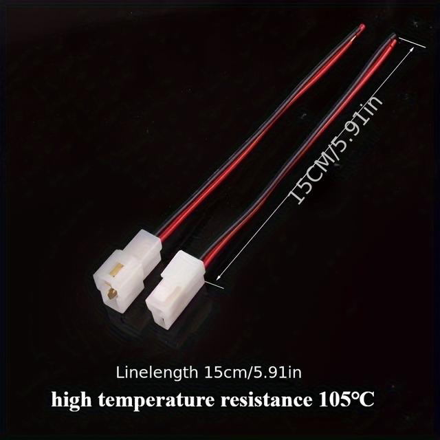 TEMU A Set Of 1, 2, 3, 4, 6, 8, 9, 12 .3mm Electric Current Device Wiring Harness Male And Female Plugs Automotive Docking Joints