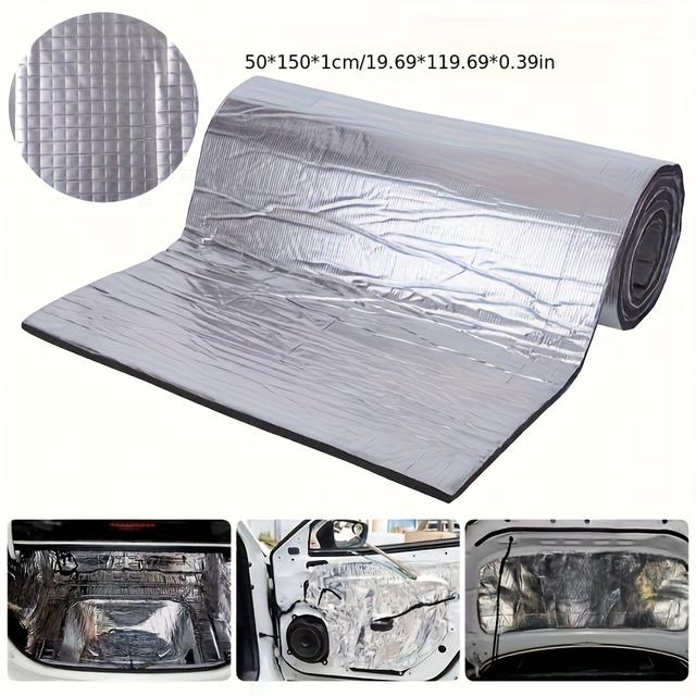 TEMU Automobilový izolační materiál pro tepelnou izolaci, tlumení vibrací a zvukotěsnost, vhodný pro kapoty motorů, dveře a další součásti