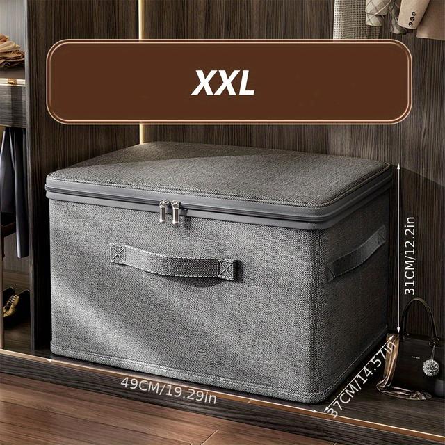 TEMU 초대형 쌓을 수 있는 수납 상자 - 옷장, 침실, 주방 등에 적합한 다기능 공간 절약 정리함 - 장난감, 책, 옷, 침대 시트에 이상적인 선택