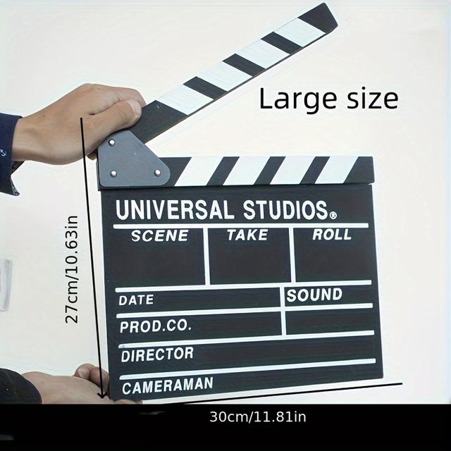 TEMU A -style 's , A And Erasable Wooden Board For Photography Props, Perfect For Fans To Play With As A Toy (english Version)