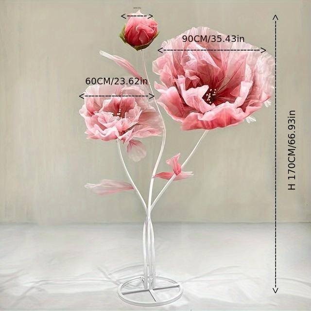 TEMU Artificial Poppy Flowers For Wedding Decorations, Display Items For Shops, And Handmade Photography Props